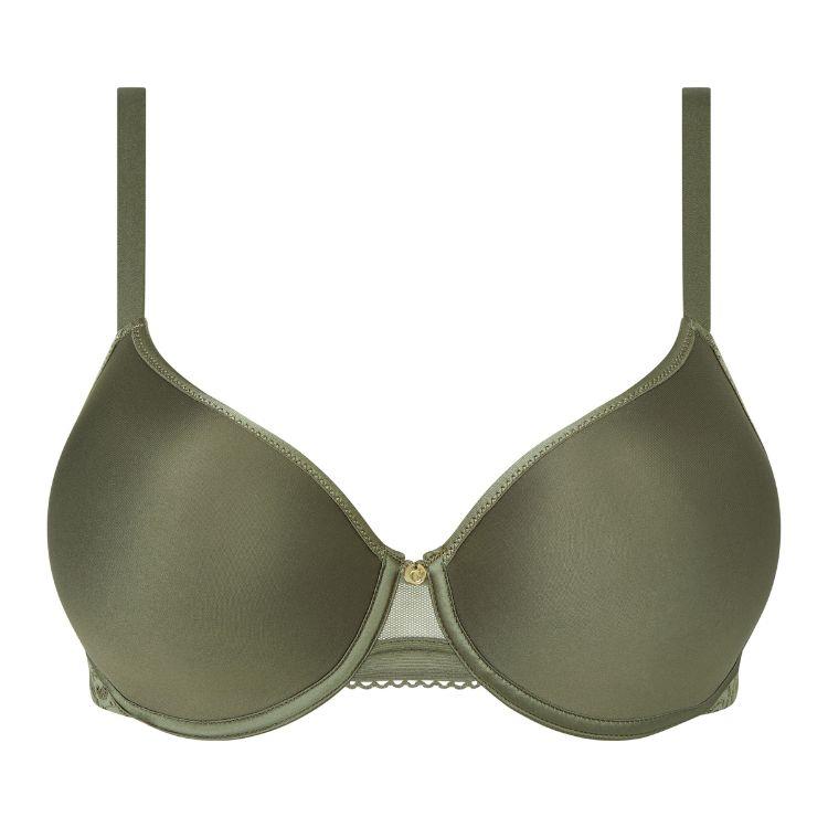 Chantelle Women's Basic Invisible Smooth T-Shirt Bra , Beige , 34F