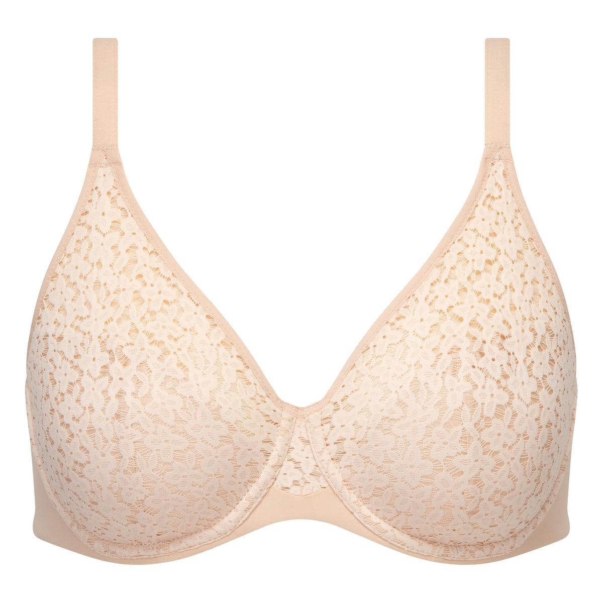 Chantelle Norah Comfort Underwire Bra in Nude Blush (1N) - Busted Bra Shop