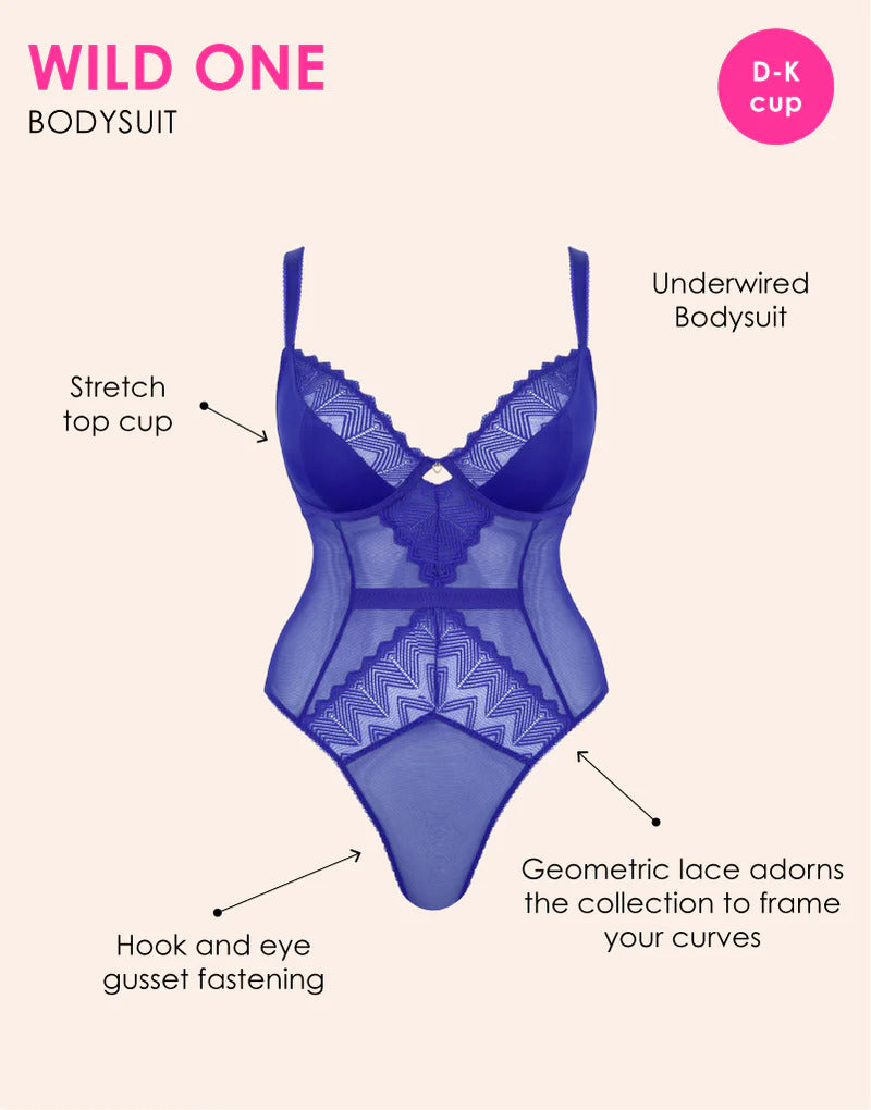 CURVY K BODYSUIT WILD ONE